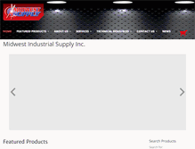 Tablet Screenshot of midwestsupplyusa.com